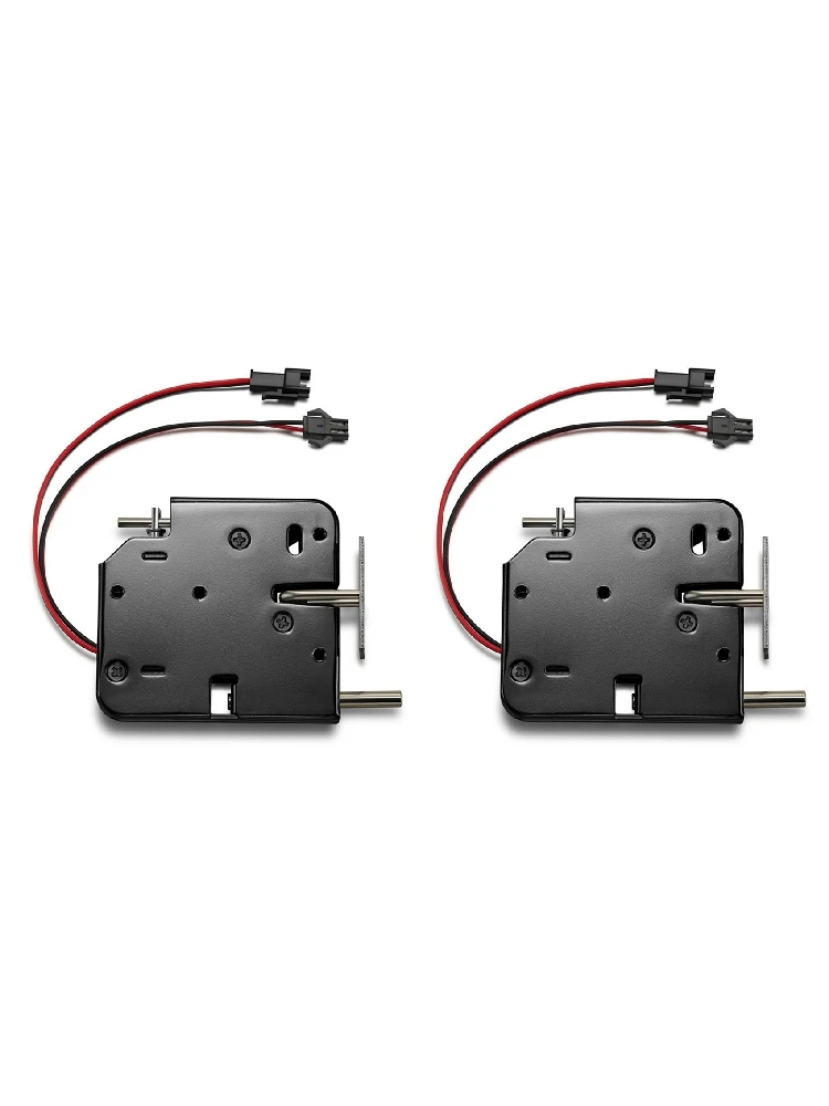 BAAJ-2X 12V 2A Intelligente elektronische bediening Elektromagnetisch slot, Locker Express-kastslot, toegangscontrolesysteemkast - afbeelding 2
