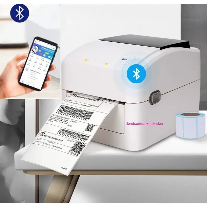دعم 25 مللي متر-108 مللي متر تسمية الشحن طابعة Express Waybill EPacket رمز الاستجابة السريعة Xprinter 420B طابعة حرارية للملصقات طابعة باركود