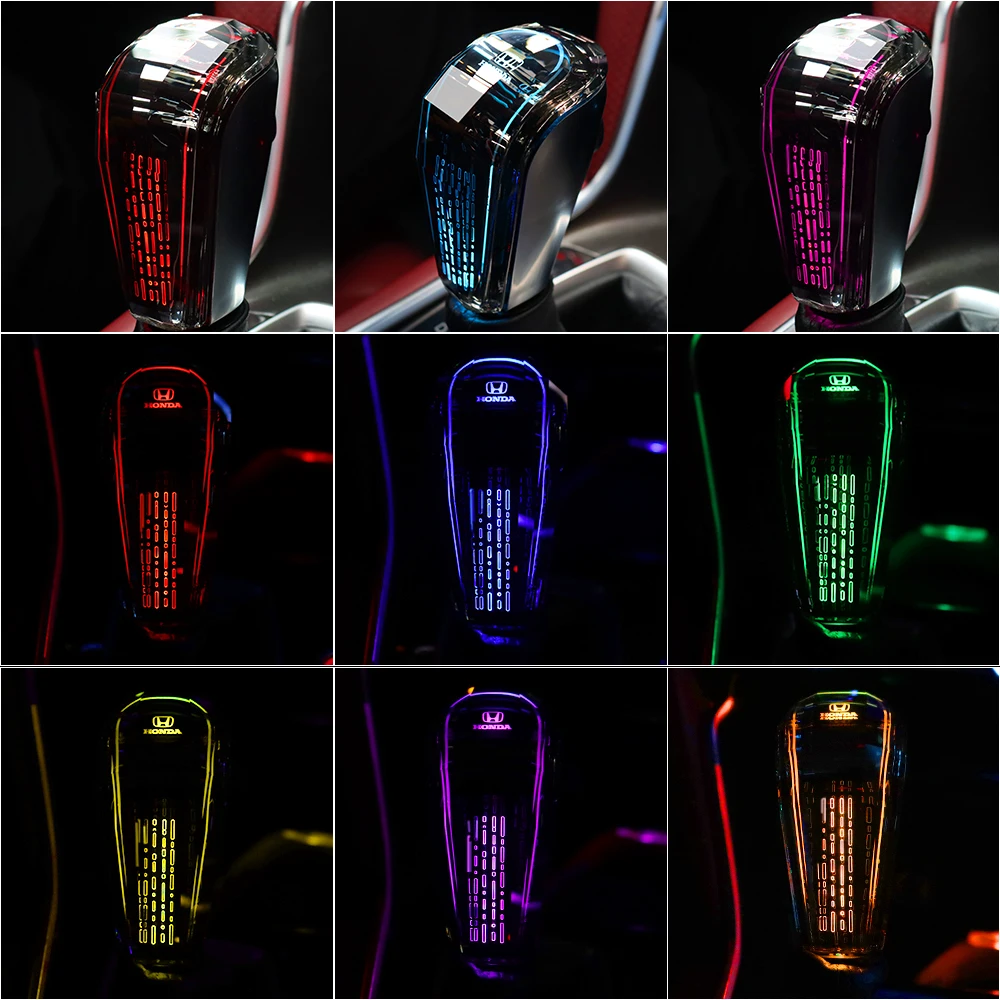 Crystal gear knob head for Honda luminous shifter head modified crystal gear Car Interior