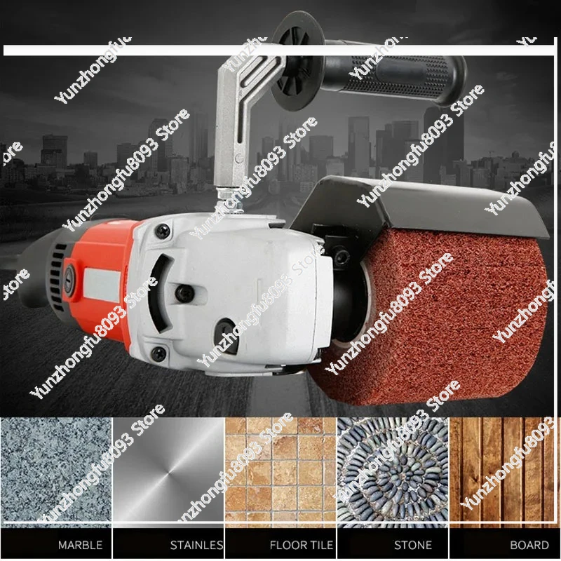 2200w Burnishing Polishing Machine 3000rpm Industrial Polisher Sander Wire Drawing Machine Metal Wood Ceramic Tile Polishing