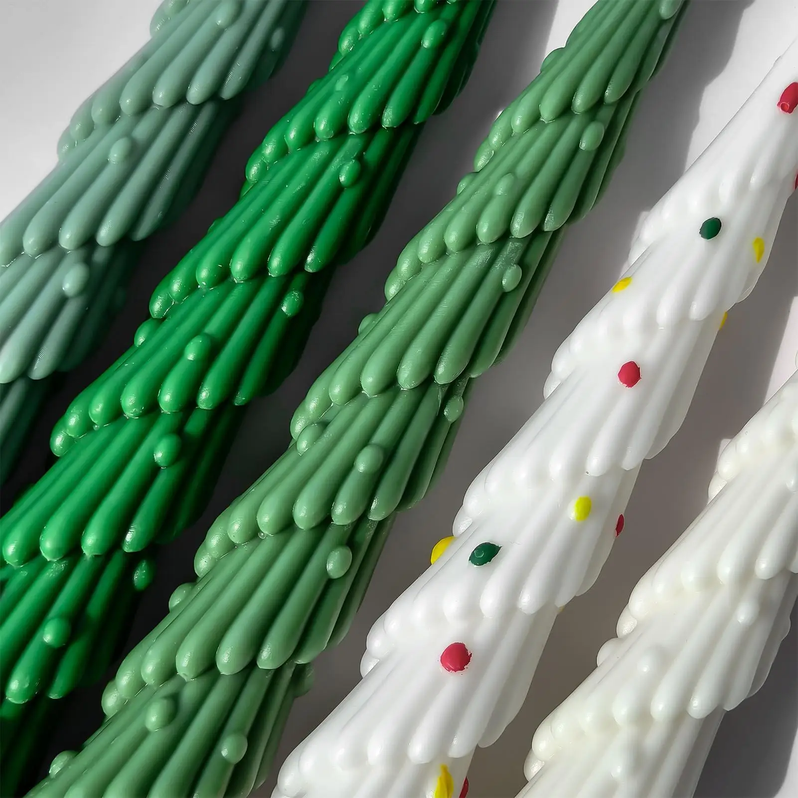 

Силиконовая форма для рождественской елки, 3D рождественская елка, эпоксидная смола, восковая форма, ремесленная смоляная форма, праздничный декор для шоколадного желейной глины