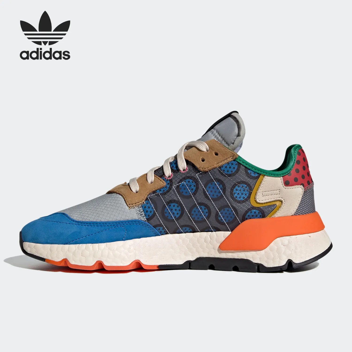 Adidas genuine clover NITE JOGGER men's and women's classic sports shoes GW5366