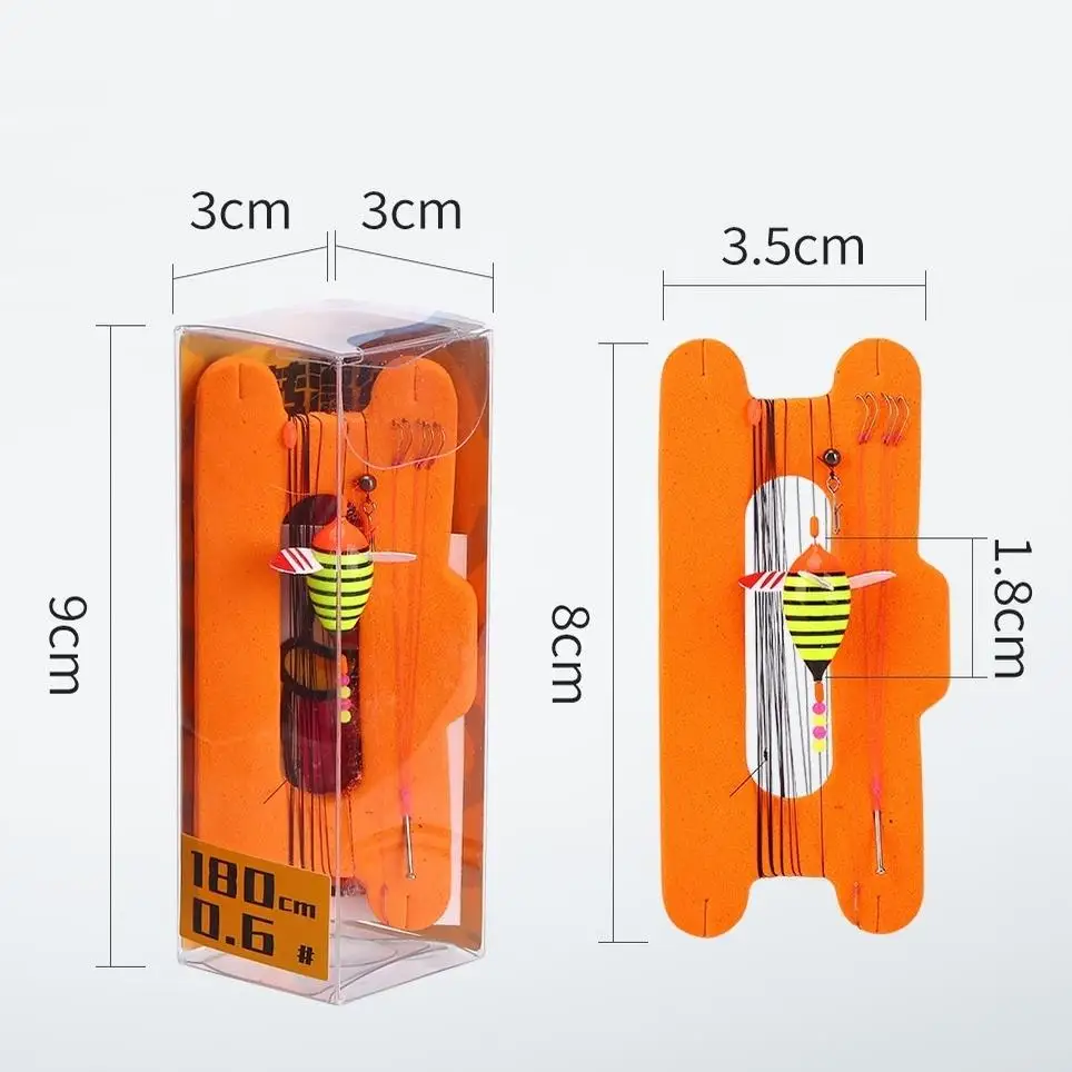 

Small Fishing Float Set Rotating Tackle Kit For Small Fish Anglers 2 Sizes Sensitive Bite Detection Rotating Design