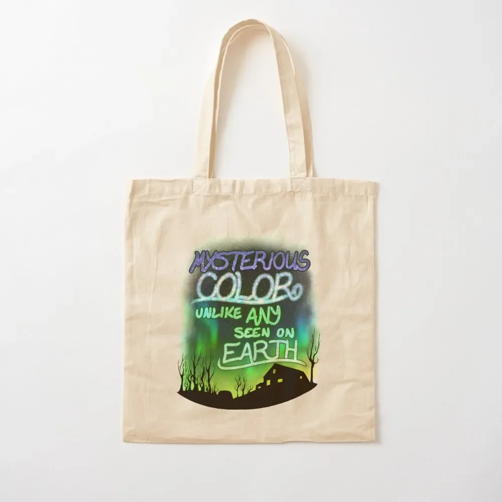 Mysterious Color Unlike Any Seen On Earth Tote Bag canvas bags eco bag folding Tote Bag