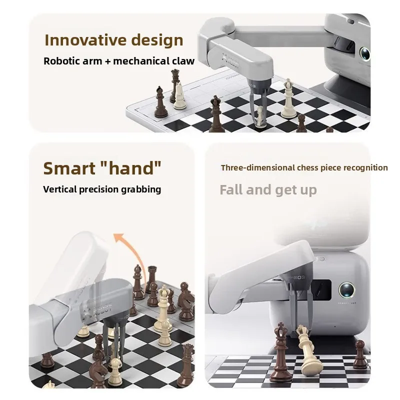 Chess playing robot chess, chess, exercises, sparring, chess AI lectures