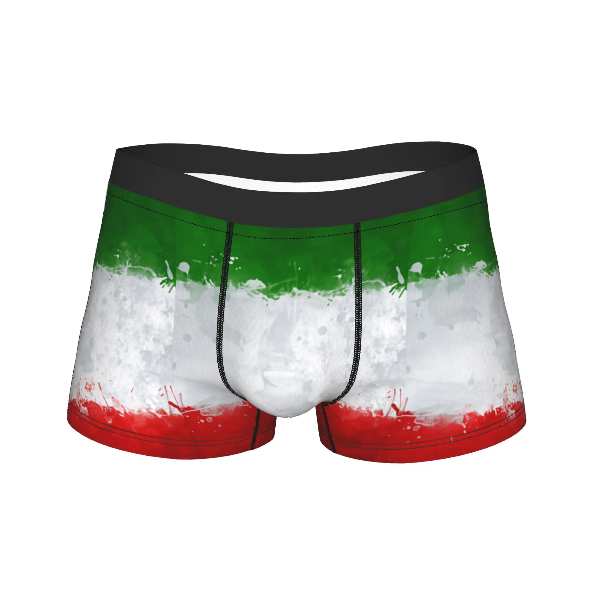 

Flag Of Iran Underwear Males Shorts Briefs Sexy Soft Trunk Quality Custom DIY Large Size Panties