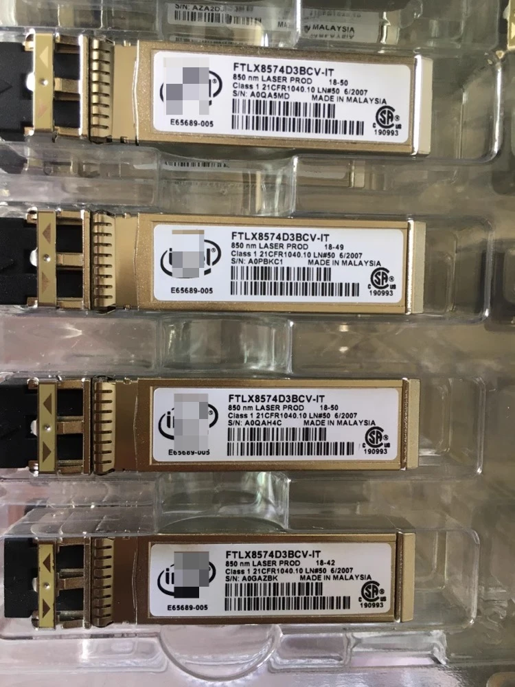 

1pc FTLX8574D3BCV-IT 10G SR 850nm XYD 500,000 Mega Multimode Fiber Module