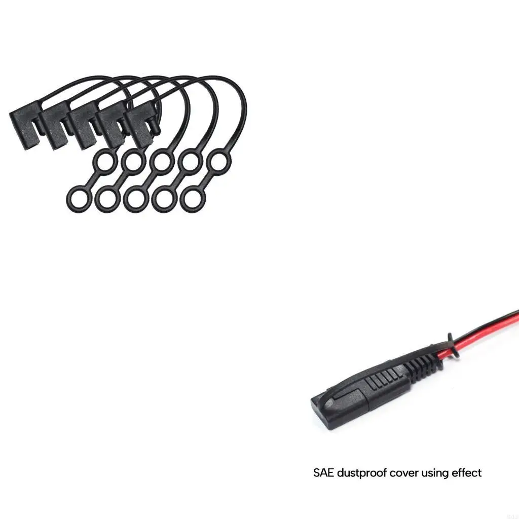 

Car SAE Harness Waterproof Cover SAE Adapter Charging Cable Dustproof Cover Case