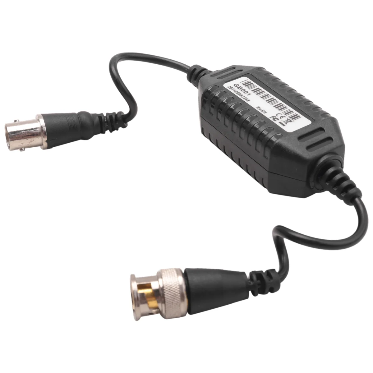 B13C  Coaxial Video Ground Loop Isolator Balun BNC Male to Female for CCTV Camera