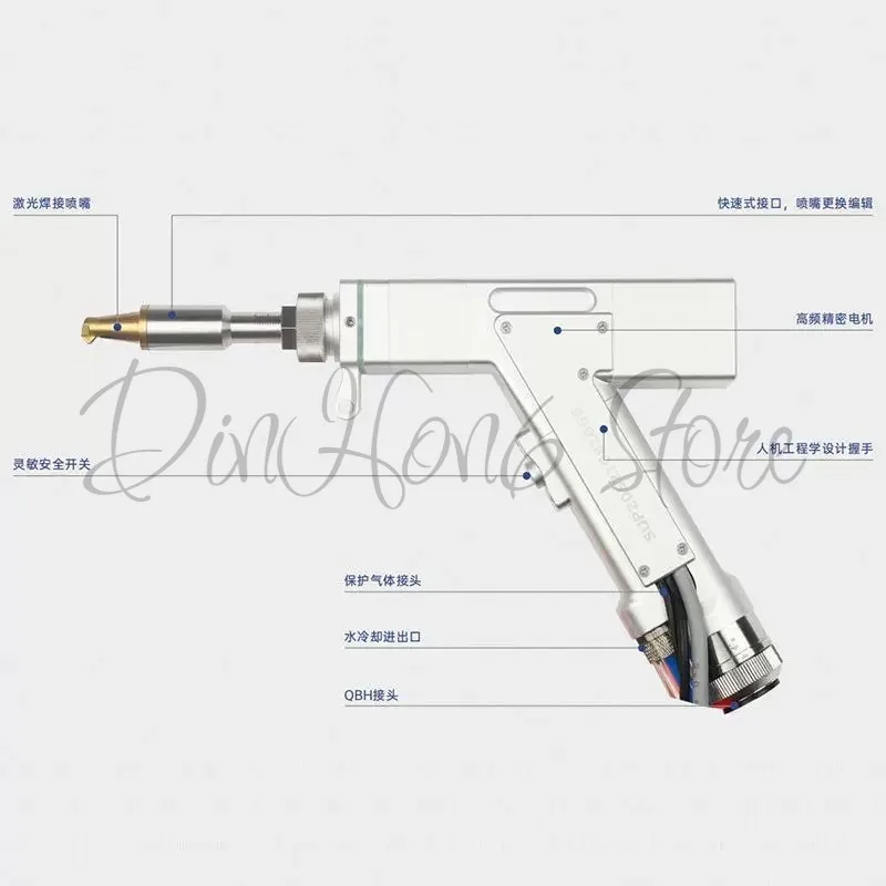 suitable for TOP laZ Handheld laZ Welding gZ With Wire Feeder For Sale With High Stability For Metals Welding