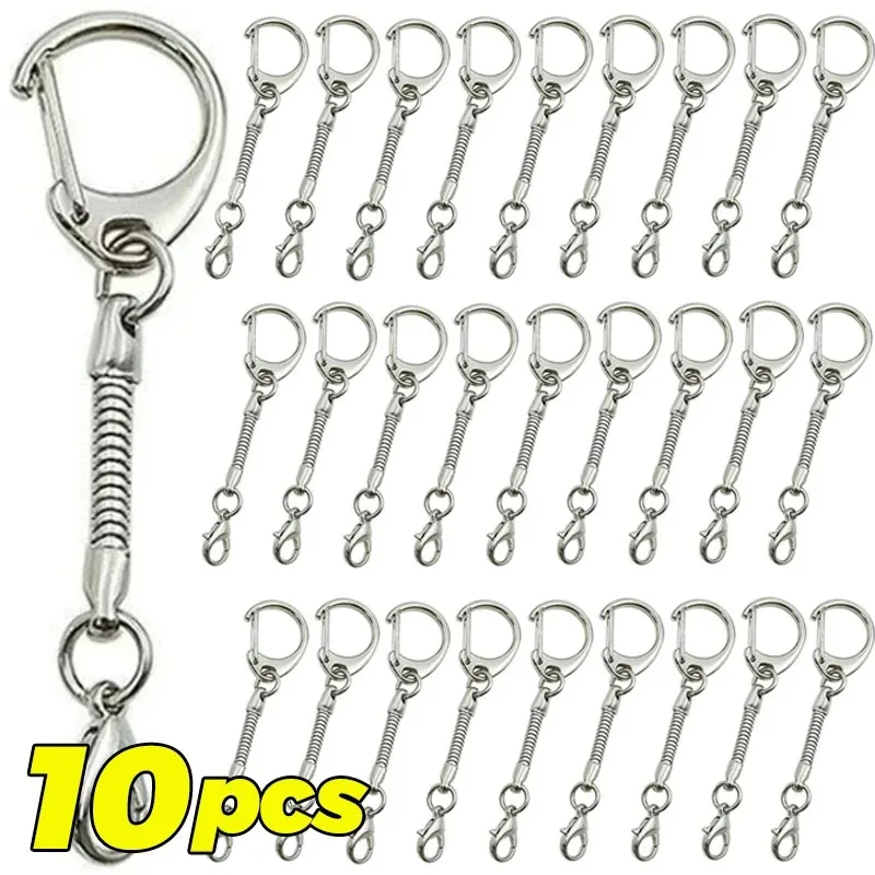 Double Hanging Head Metal Keychain Buckle