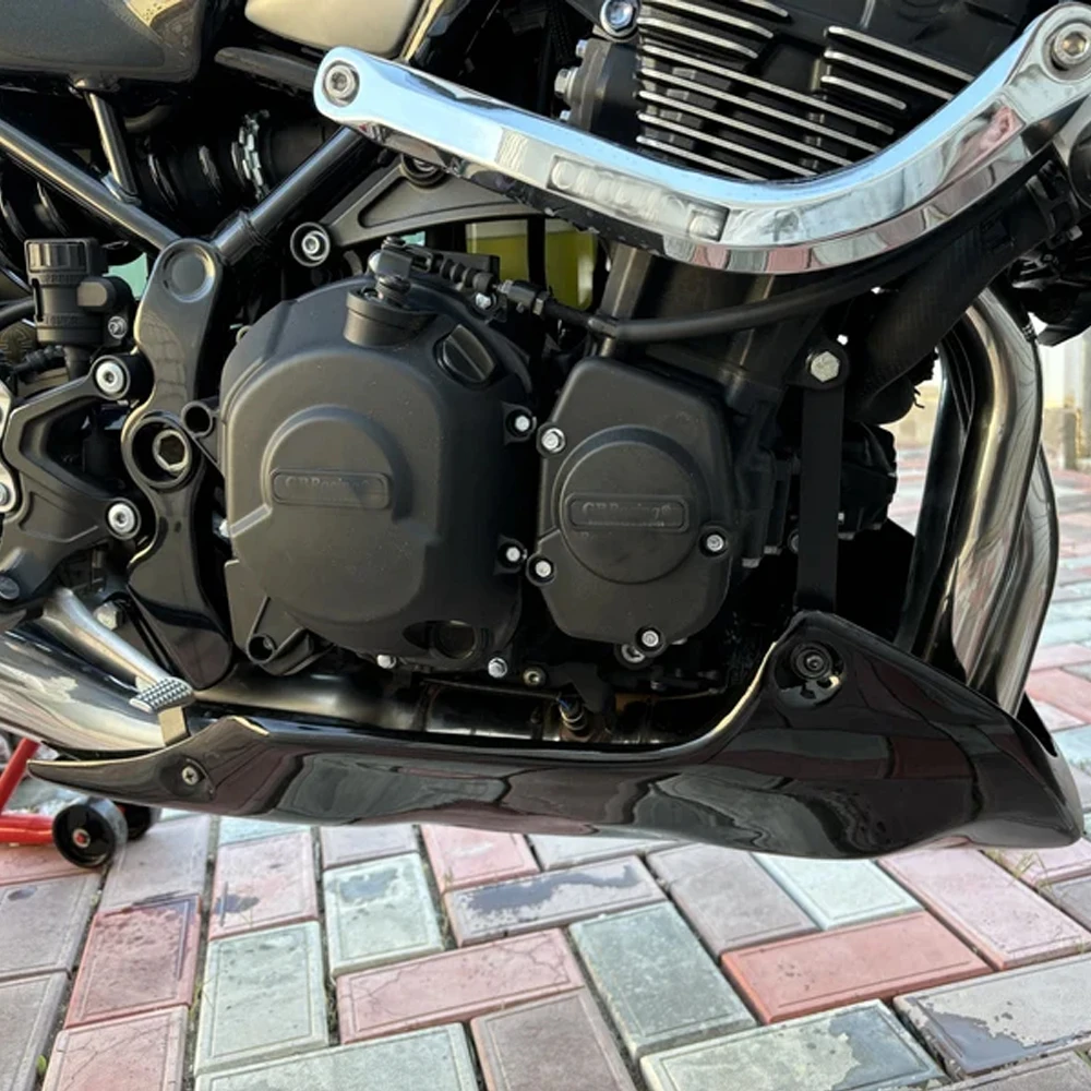 For Kawasaki Z900 RS 2018 2019 2020 2021 2022 2023 2024 Z900RS Belly Pan Lower Fairing Engine Protective Cover Motorcycle Parts