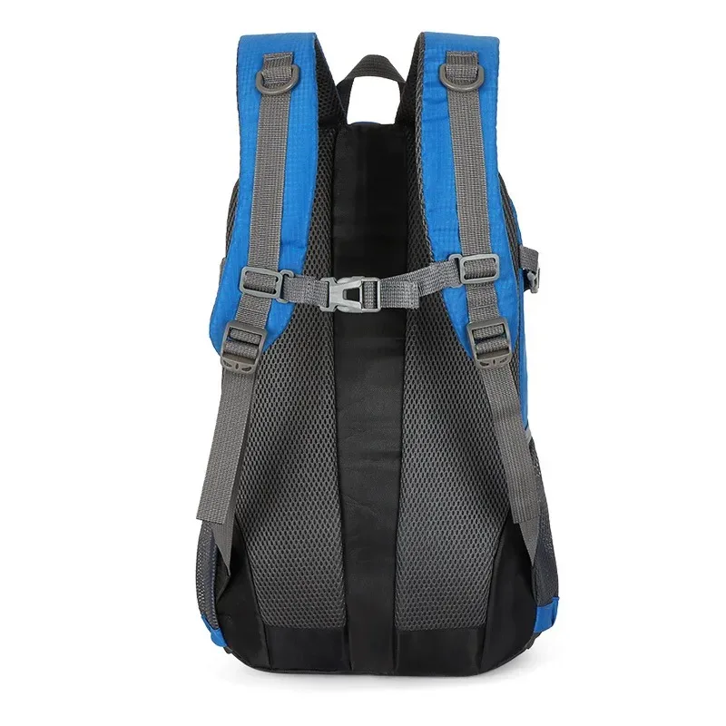 Mochila de viagem impermeável para homens e mulheres, bolsa clássica de esporte ao ar livre, patchwork casual, alta qualidade, 40L