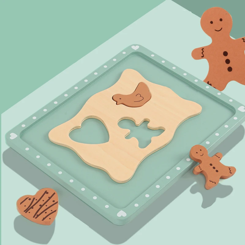 Cuisine en bois semblant jouer cuisine maison outils de cuisson jouets ensembles de pâte accessoires enfant en bas âge jeu sensoriel cinétique cadeau de noël
