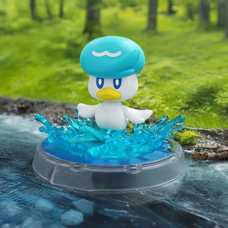 BLOKEES – figurine Pokemon Pikachu Bulbasaur Eevee écureuil Charizard Eevee Ceruledge Greninja, jouets de collection, cadeau de noël