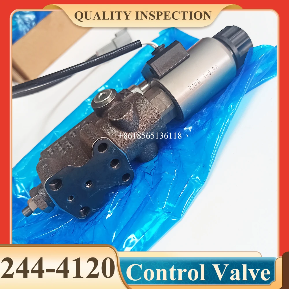 244-4120 Fan Pump Control Valve 2444120 for E329 330 336DC9 C13 Fan Pump Motor Solenoid Valve 2444120 244-4120