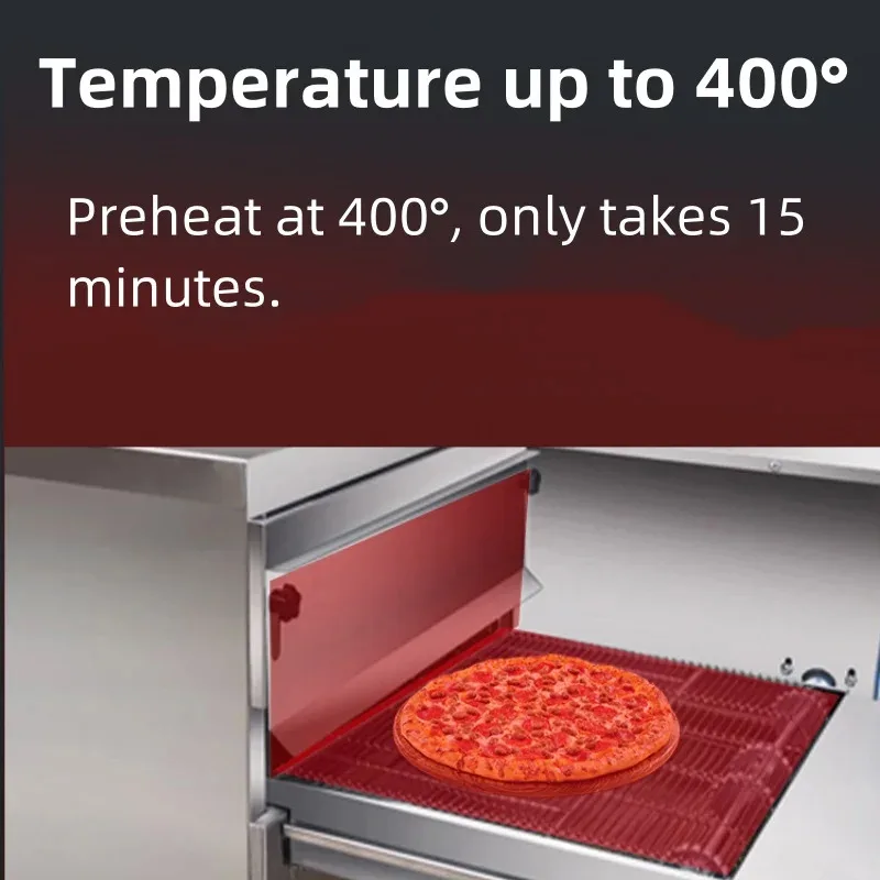 Best Selling Electric Commercial Pizza Oven 2012*998*426Mm 10.3KW 380V For Bakery Use