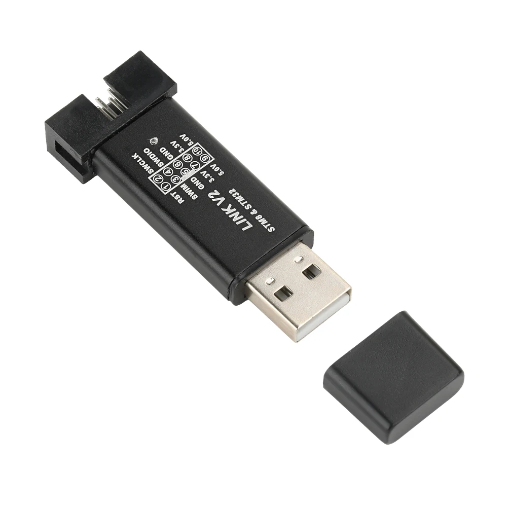 

1 шт. мини-симулятор ST-Link V2, программист для загрузки, программирование с крышкой A41 для Arduino ST LINK ST-Link Burner