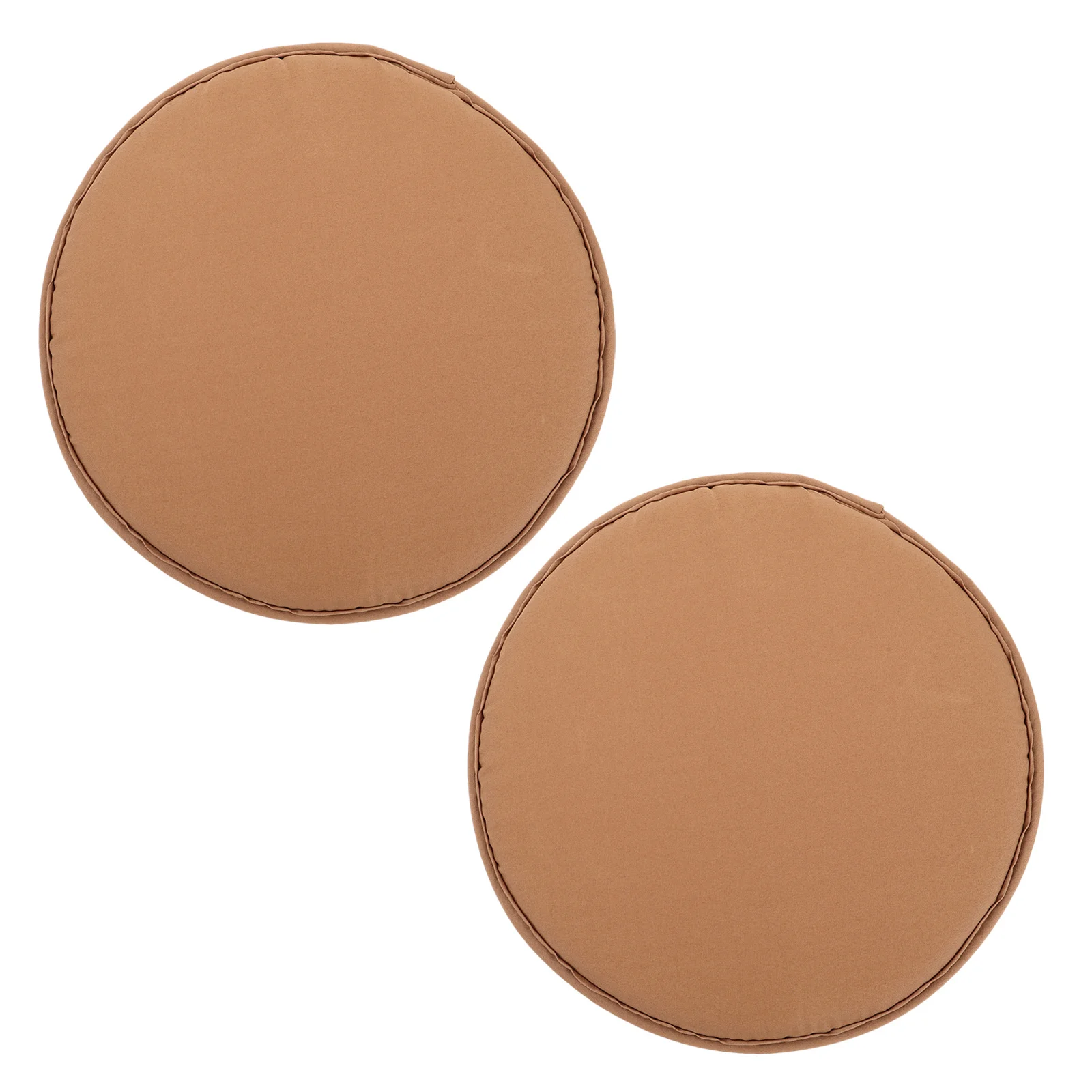 

2 Pcs Portable Thickened Seat Room Handmade Round Outdoor Chair Cushions Computer Household