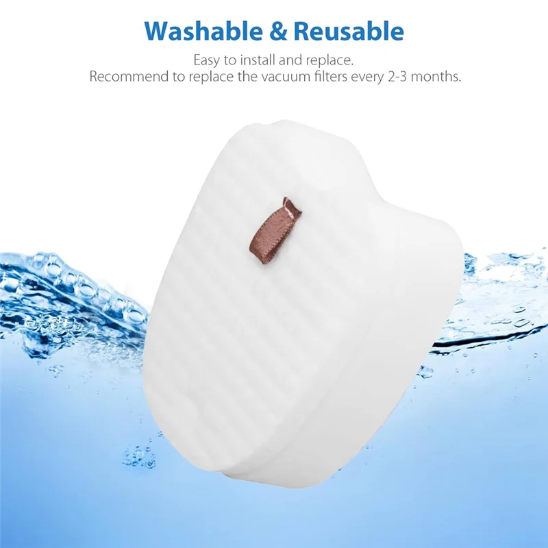 ABJT-Vacuum Filter Cotton Accessories For Shark HV380 HV345 ZS350 ZS351 XPMFK320 Vacuum Cleaner Filter Replacement Parts