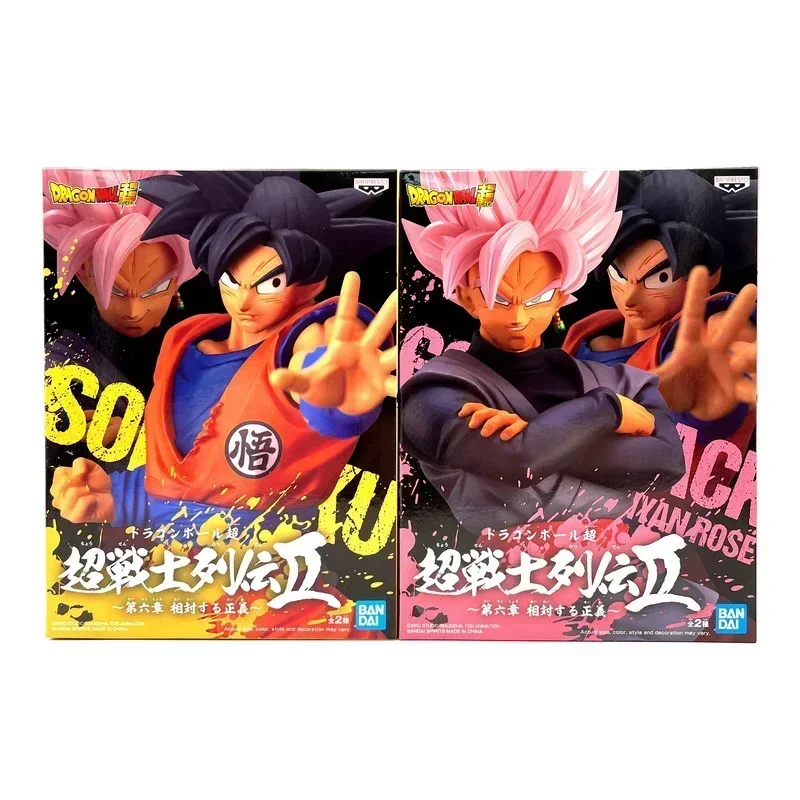 Bandai-Modèle de figurine d'anime en PVC, Dragon Ball, Son Goku, Zamasu, Banpresto, Super Anime, Ornements de collection, Cadeaux jouets, Original, En stock