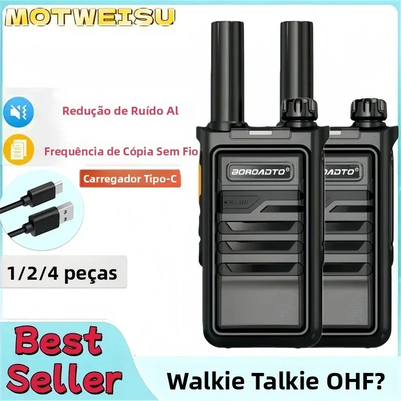 2pcs-mini-walkie-talkie-vox-handsfree-fast-charging-uhf-400-470mhz-professional-two-way-radio-portable-transceiver-outdoor