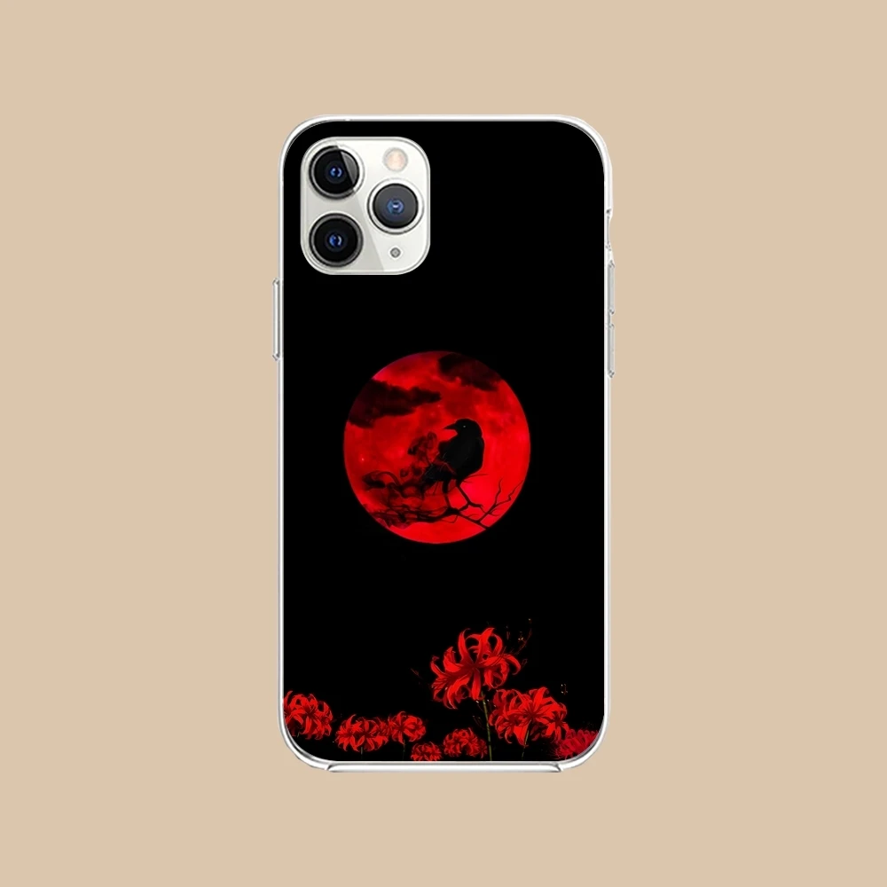 Capa de Celular Móvel para iPhone, Legal, Vermelho, Claro, Capa, Mini Shell, Transparente, Fit para iPhone 15, 14, 13, 12, 11, X, XR, XS, 8, Pro Max, Mais