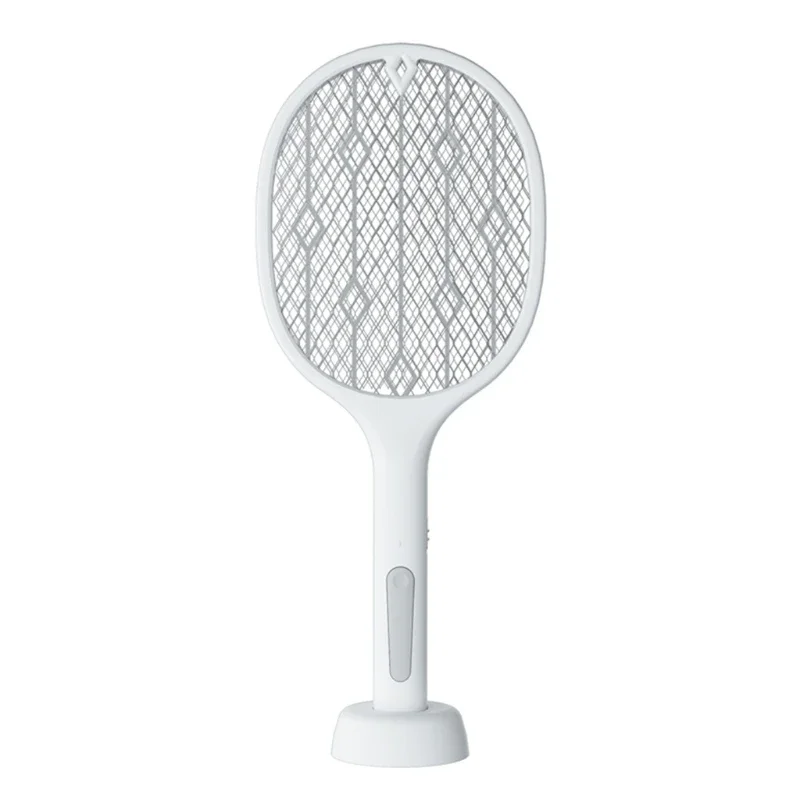 Imagem -03 - Swatter Fly Elétrico Recarregável Usb Zapper Elétrico em Lâmpada e Raquete de Mosquitos 3000v Mesh para Casa e Exterior