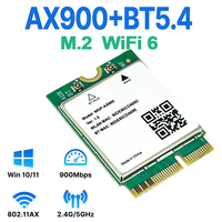 WiFi 6 Bluetooth 5.4 M.2 Network Card WDP-AX900 2.4G&5GHz Wireless Adapter For Laptop Computer Windows 10/11