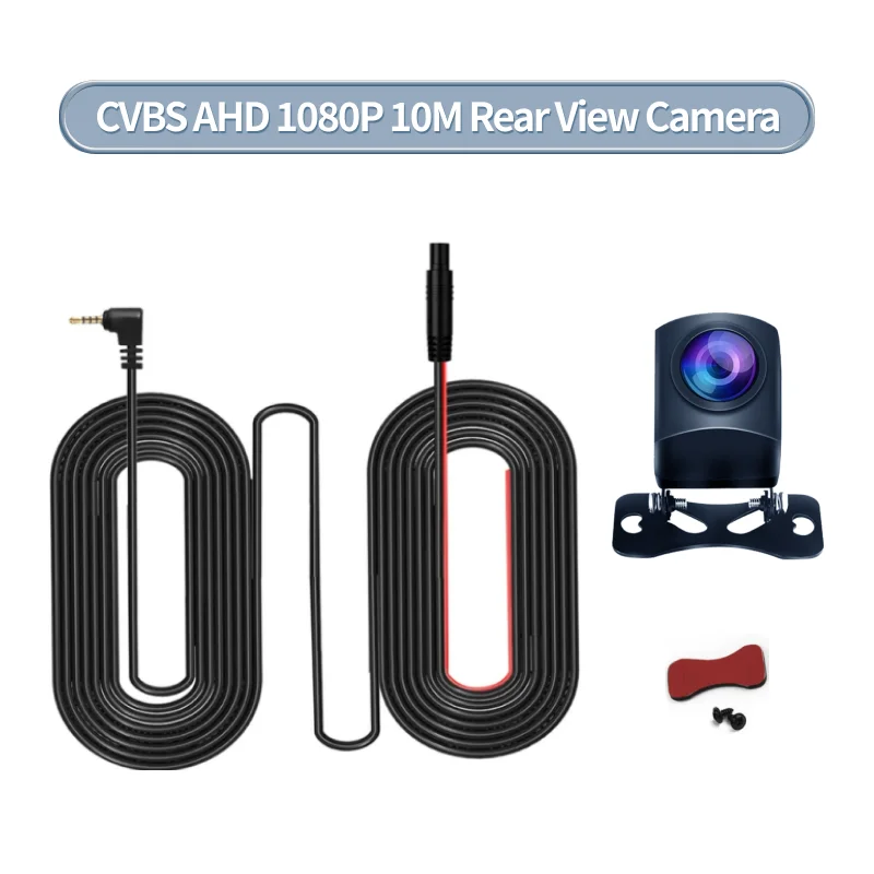 Cyclebon-Caméra de recul automatique AHD 1080P, grand angle 2.5 °, 140mm, 4 broches, DVR Carplay, Android Auto Dash Cam