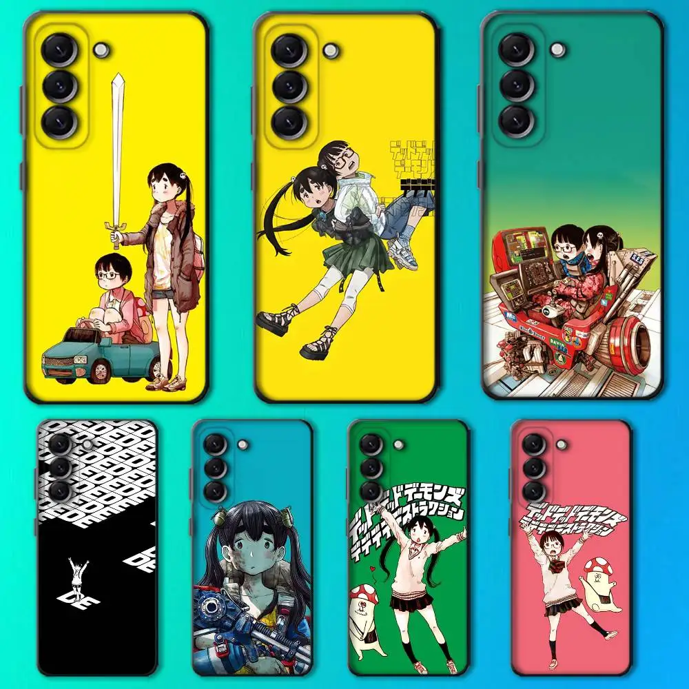 

D D DEMON'S DESTRUCTION Phone Case For Samsung Galaxy A13,A21s,A22,A31,A32,A52,A53,A71,A80,Soft Black Shell