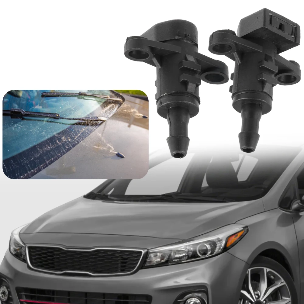 

98630-3X000 Форсунки омывателя лобового стекла для Kia Forte5 EX, LX, SX 1.6L L4 - Газ, 2.0L L4 - Газ 2016-2018 986303 X000