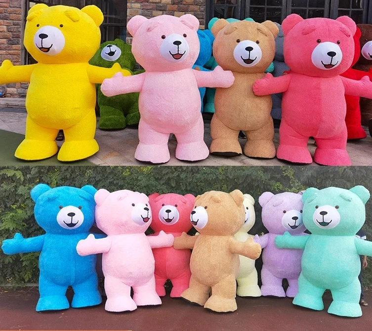 Polar Bear Mascot Costume Accessories Used For Teddy Bear Panda Giant Inflatable Costume image 6
