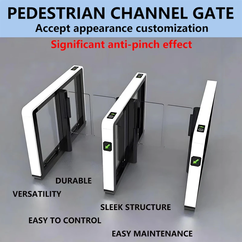 Heißer Verkauf Transit Eingang Exit Speed Gate Gesichtserkennung Zugangskontrollsystem Schnelles Drehkreuz