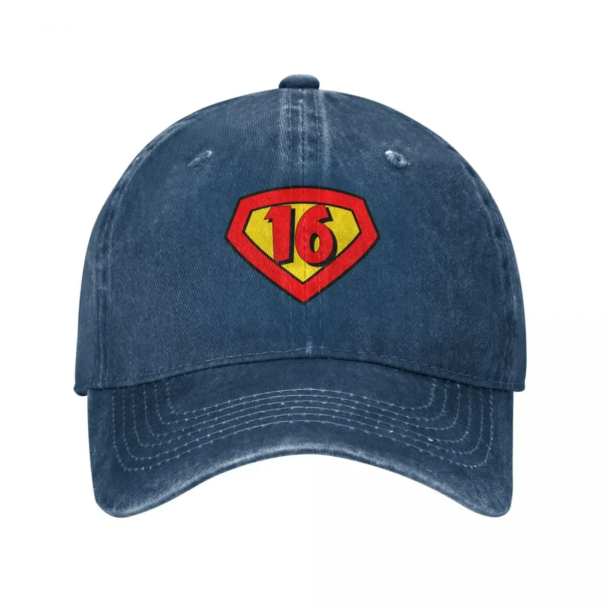 16-being16 is my superpower-16th birthday Baseball Cap New In Hat Big Size Hat Hat Beach party Male Women's