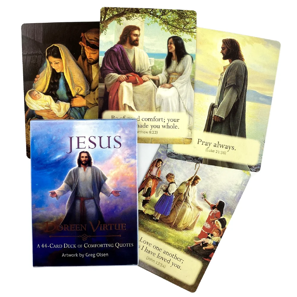 Loving Jesus Oracle Entertainment Fate Divination Cards Board Game Tarot Options