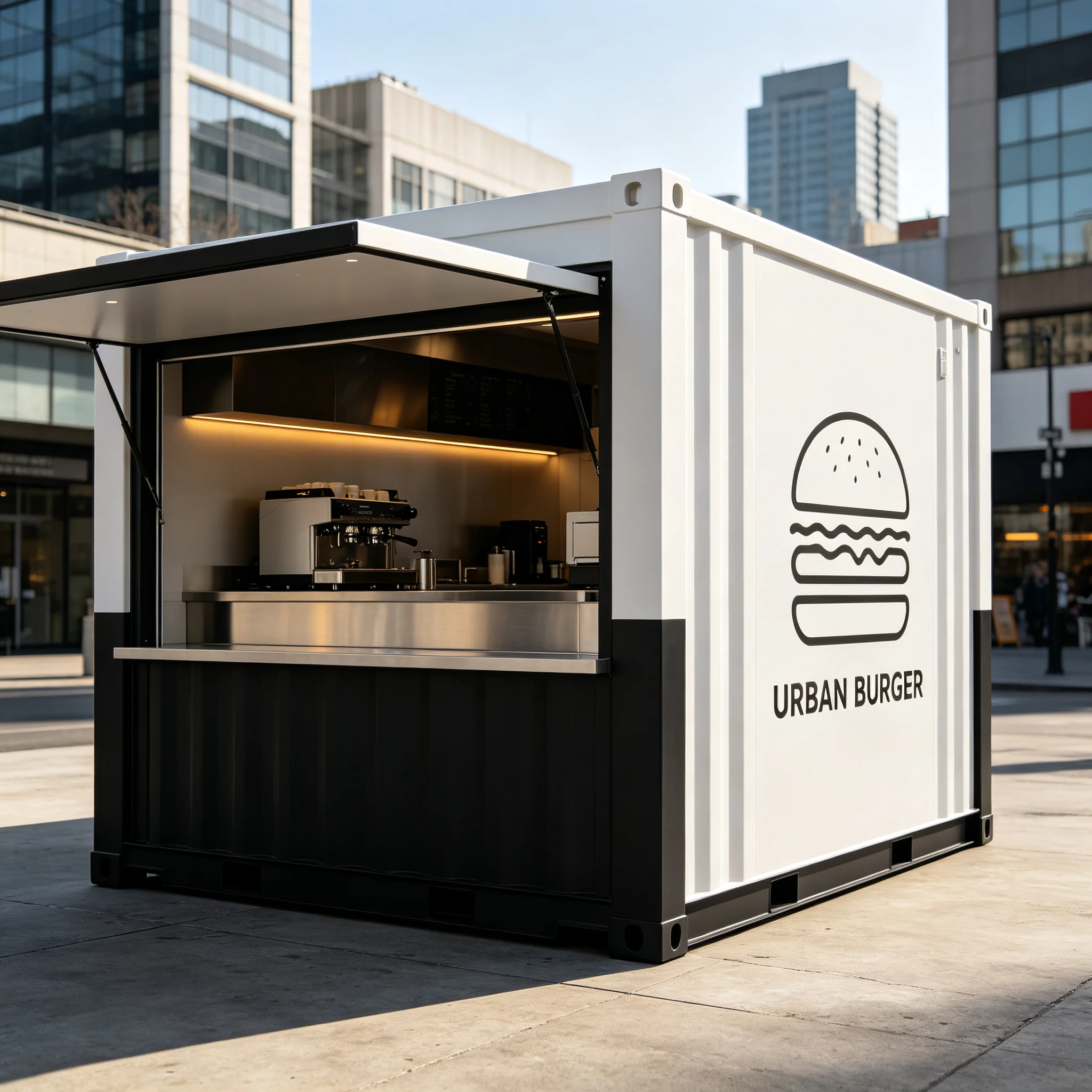 2026 Cheap Street Restaurant Food Car Trailer with Customized Light Board for Catering Mobile Nail Salon Truck