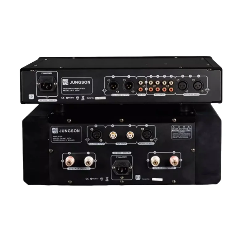 JUNGSON 30주년 기념 디럭스 버전 JA-1/JA-99C Hi-Fi 프리/파워 앰프 세트 순수 클래스 A 80W×2 고출력 오디오파일 등급