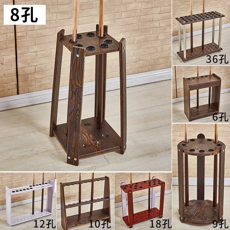 

Club holder for ballroom Floor rack Billiard Porous