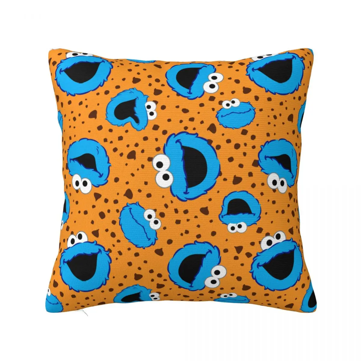 Decorative Pillow Covers Fun Cookies Monsters Accessories Chair Throw Pillow Case Cover Square Multiple Sizes Dropshipping