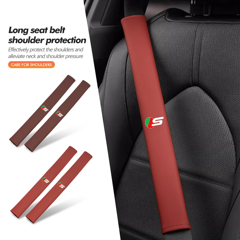 ل جاكوار سيارة حزام الأمان غطاء تنفس هولي حزام بطانة حماية S-نوع F-نوع X-نوع F-Pace I-Pace E-Pace XFR XKR #1