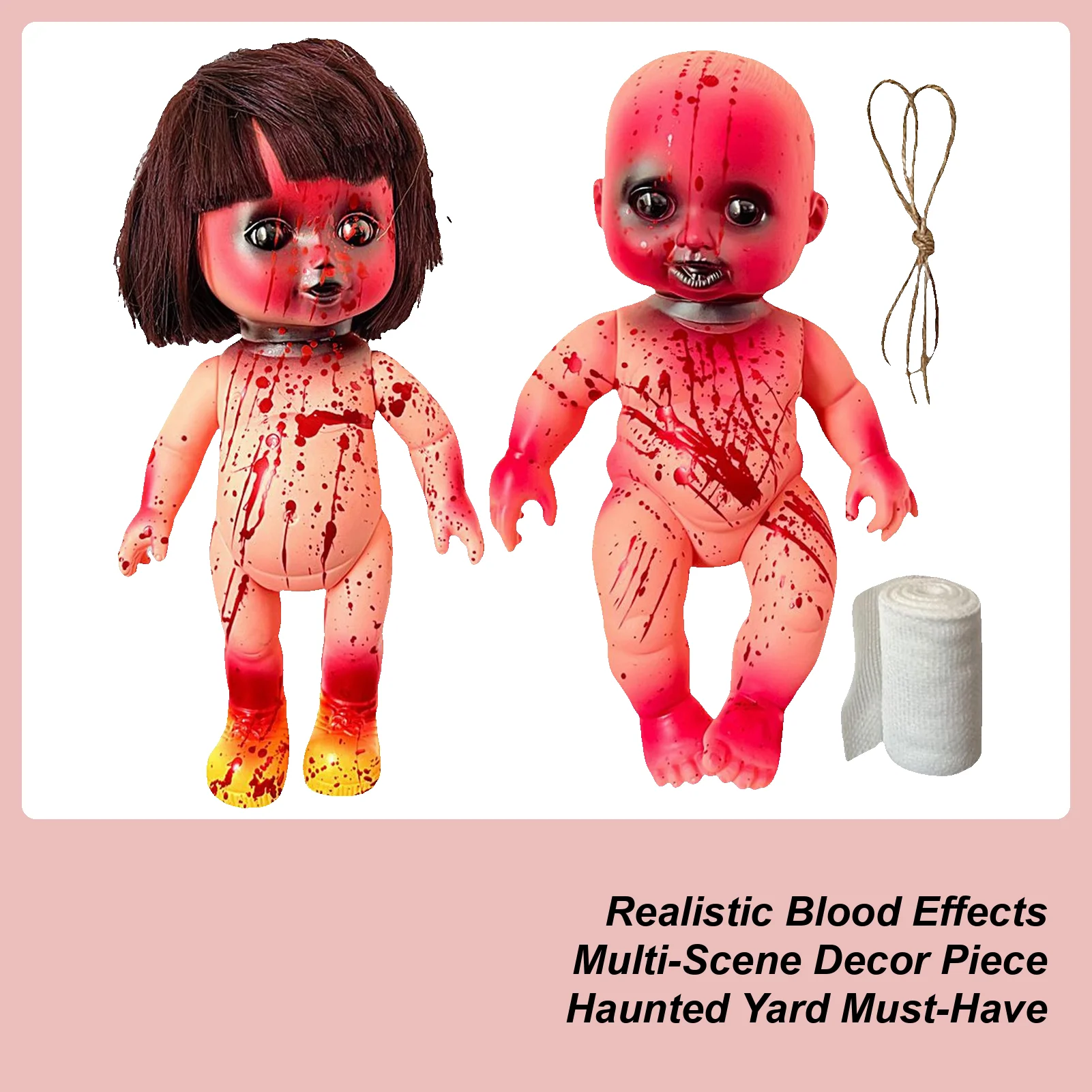 

Жуткая кукла, страшная кукла, украшения на Хэллоуин для дерева, украшения на Хэллоуин, домашний декор, реквизит ужасов, украшения, подвесные украшения