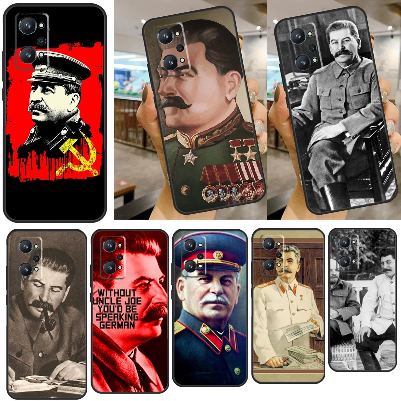 USSR Joseph Stalin For Realme GT Master C21 8i 8 Pro GT Neo2 Case For OnePlus 9R 8T Nord2 9 Pro Phone Coque