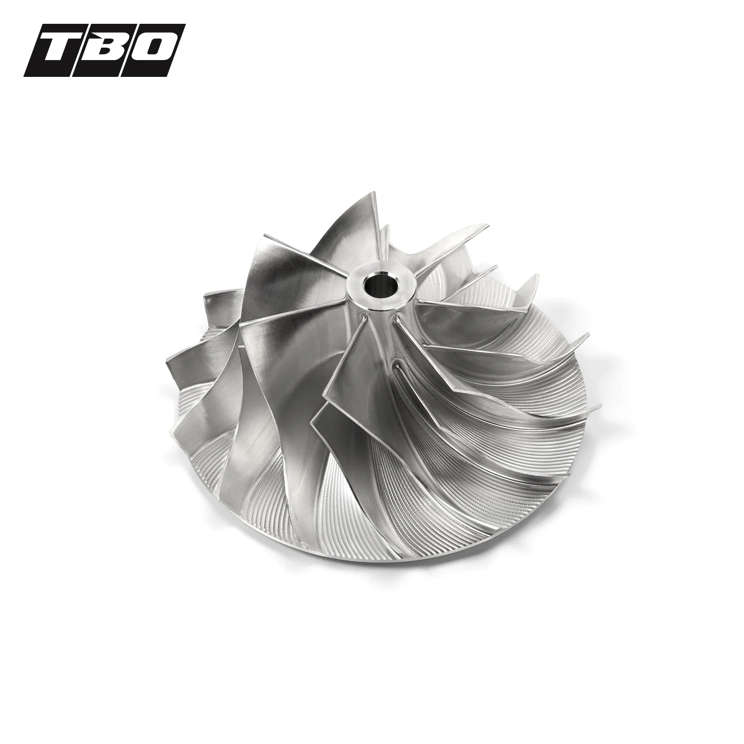 

GT Series Turbo Billet Forged Compressor Wheel Billet 53x76mm 7+7 Forward Rotation 5-AXIS CNC Machin