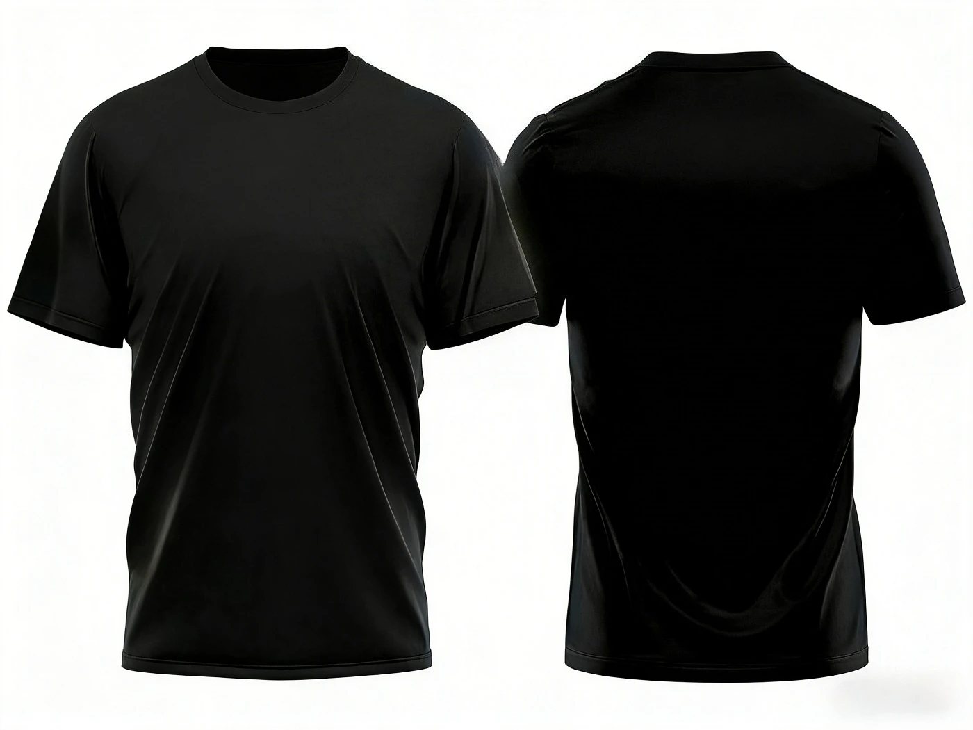 

Summer Men T Shirt Cotton Tops Women Solid Color Blank Tshirts O-neck Round Collar Short-Sleeve Couple Black Top Tees Clothing