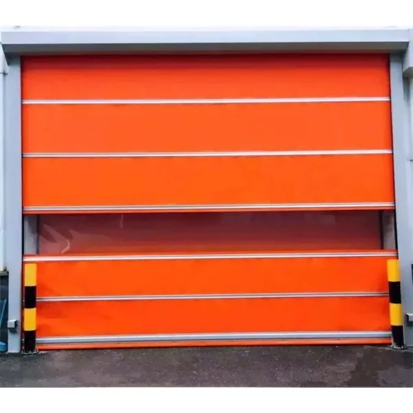 Grade China Rapid Roller Shutter Door Fast Rolling Transparent Curtain  Speed Roll up Gate