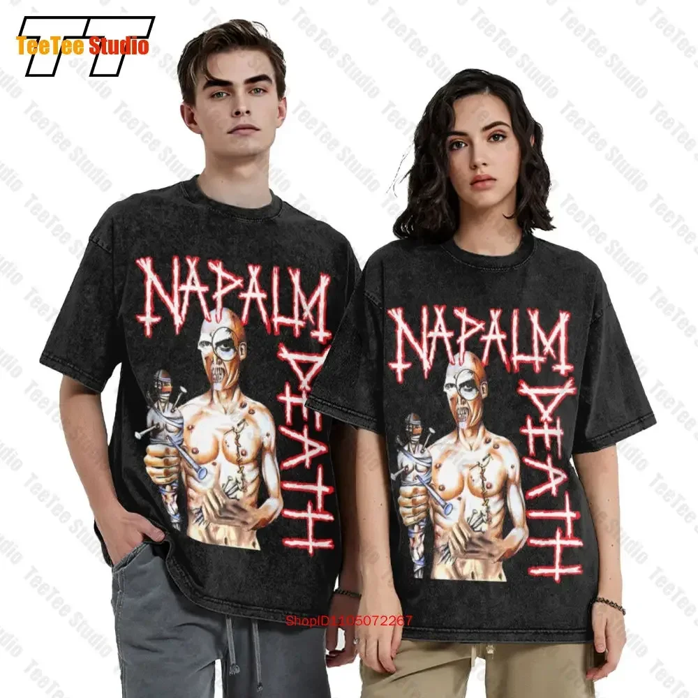 Napalm Death Utopia  Oversized T-Shirt Vintage 1992 Metal Bolt Thrower Entombed Dismember 882F