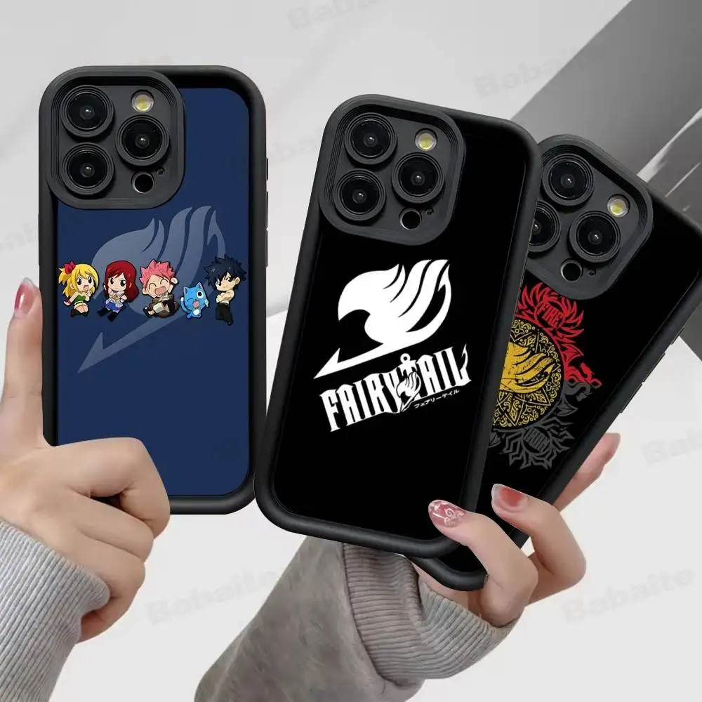

F-Fairy T-Tail Logo Phone Case For IPhone 16 15 14 Plus 13 12 11 17 Pro Max Pro Soft Cover