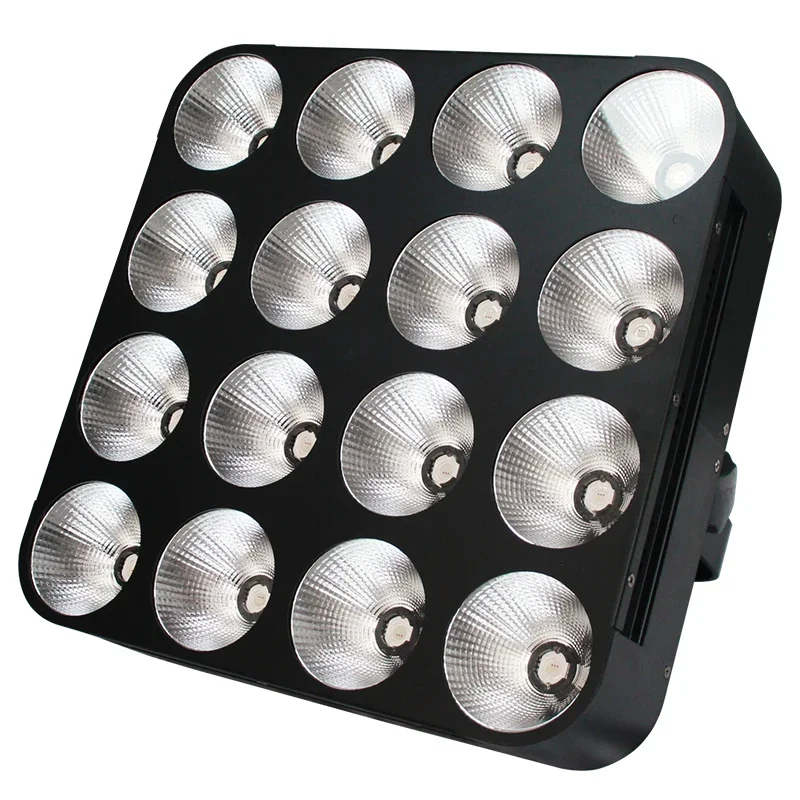 New Design 16x30W Audience Blinder  COB 3in1 RGB Effect Blinder Light For Performance Stage Lighting