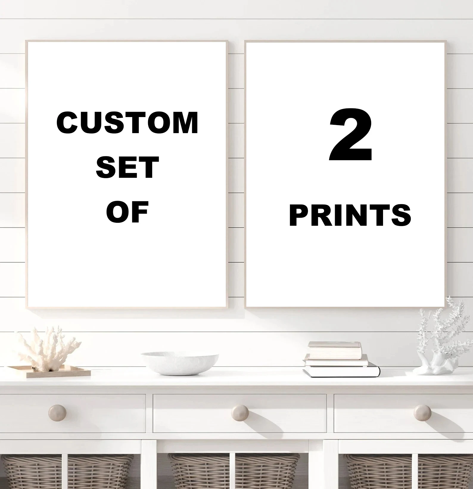 1/2/3/4/5/6 Stück Individueller Leinwanddruck Personalisiertes Foto für Familie Haustier Landschaft Paar Hochzeiten Heim-Deko Kunstposter Geschenke